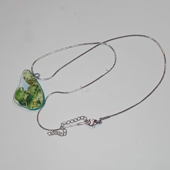 Plate necklace - Picture 1 of 4